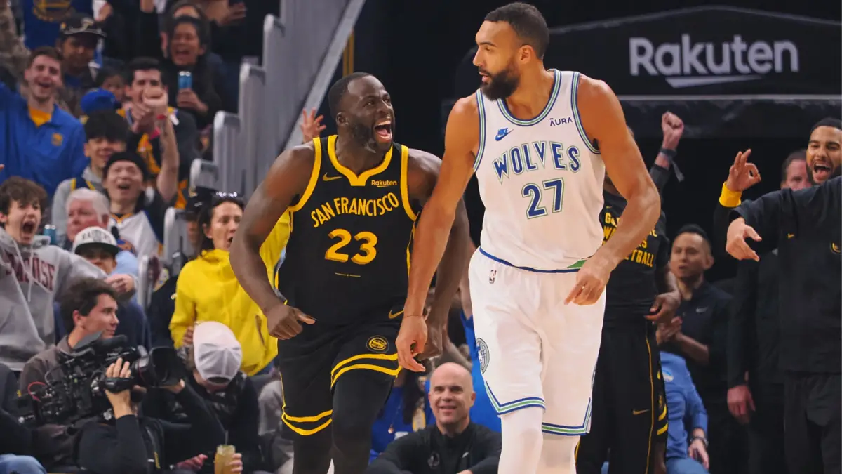 Warriors stars all have history with Wolves: Draymond vs. Rudy, Steph on draft night, Jimmy's infamous ending