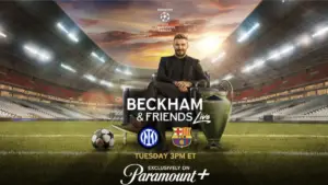 Who is on 'Beckham and Friends Live' for Champions League? James Corden, Stanley Tucci, to join legendary star