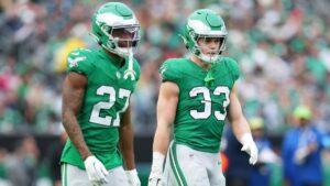 Eagles' Cooper DeJean, Quinyon Mitchell adjusting to life as Super Bowl champions, taking on new challenges