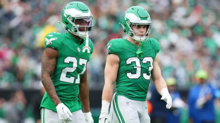 Eagles' Cooper DeJean, Quinyon Mitchell adjusting to life as Super Bowl champions, taking on new challenges