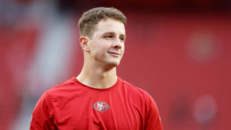 49ers' Brock Purdy laughs off 'system quarterback' label, mutes criticism after massive contract extension