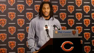 Bears rookie Luther Burden III bemoans NFL Draft slide, says teams 'gotta pay' for passing on him