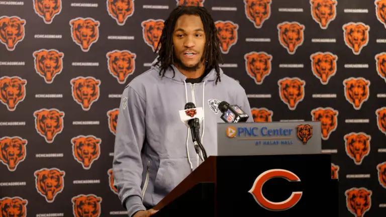 Bears rookie Luther Burden III bemoans NFL Draft slide, says teams 'gotta pay' for passing on him