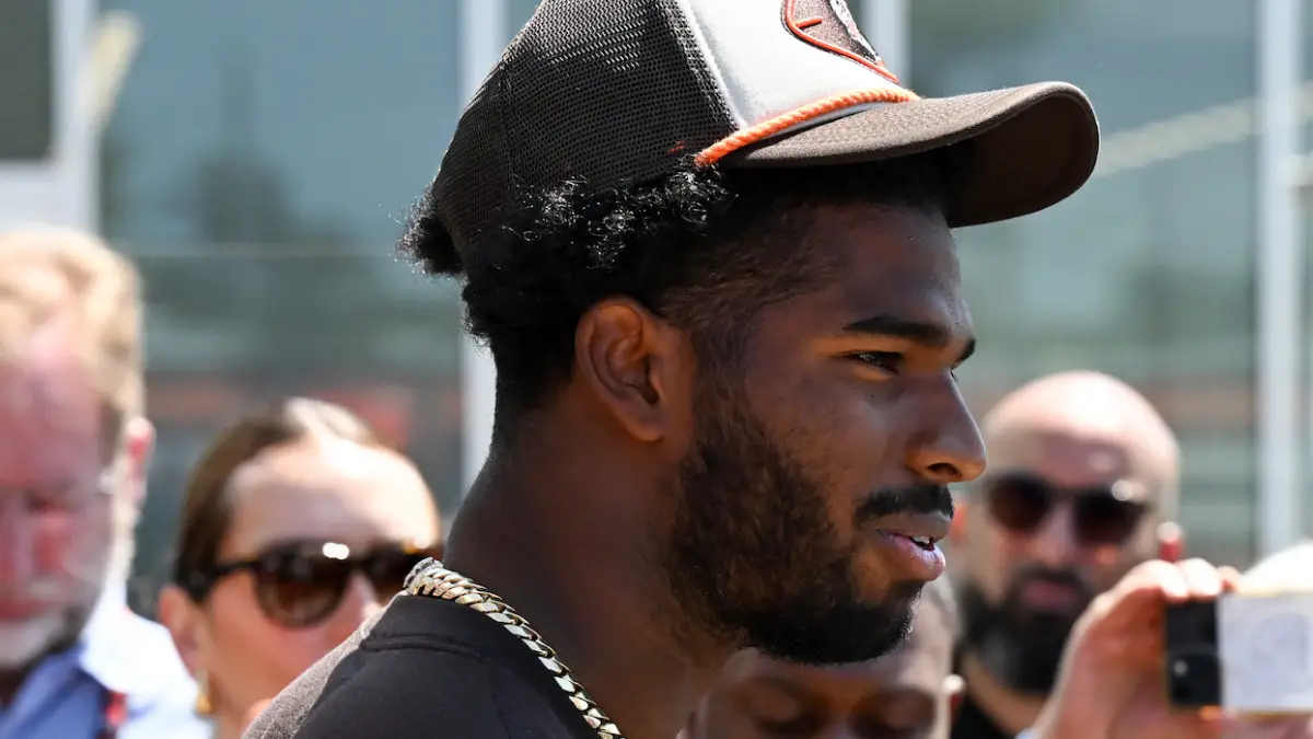 Browns QB Shedeur Sanders attributes '99%' of online scrutiny amid NFL Draft slide to father, Deion Sanders
