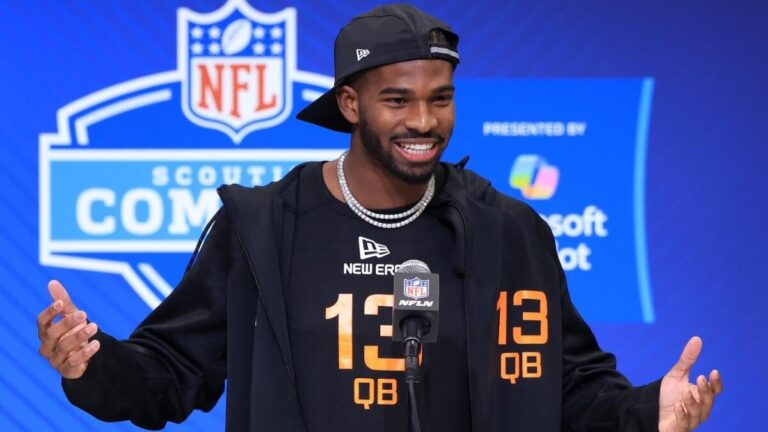 Giants' Malik Nabers says there's 'no way in hell' Shedeur Sanders should've fallen to fifth round in draft