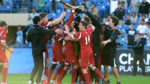 DI men's soccer teams with the most NCAA national championships