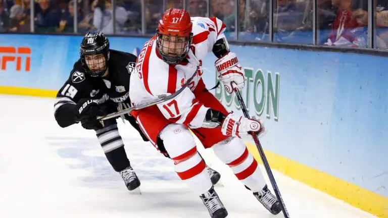 Former NCAA DI hockey players in the 2025 Stanley Cup Final