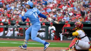 Jac Caglianone debut: Slugging Royals rookie shows promise despite going hitless in first MLB appearance
