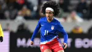 Lily Yohannes marks one year with USWNT: Emma Hayes praises teen's 'unbelievable maturity and coachability'