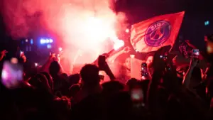 Paris unrest following PSG's Champions League victory over Inter leaves two dead and hundreds arrested