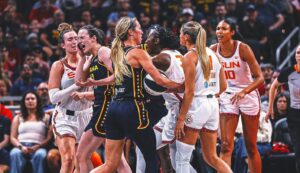 Scuffle In Indiana! Caitlin Clark Gets Poked In The Eye and Shoved In Fever's Win