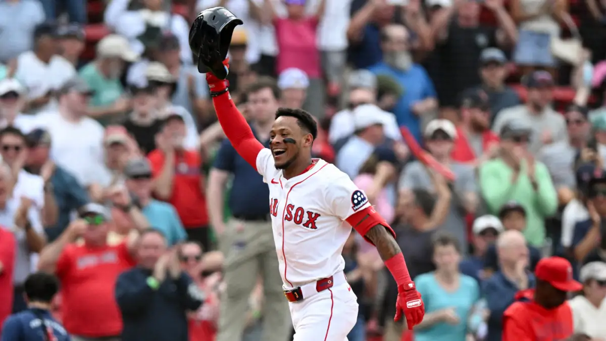 WATCH: Red Sox walk off Angels on Ceddanne Rafaela's record-setting home run to end roller coaster game