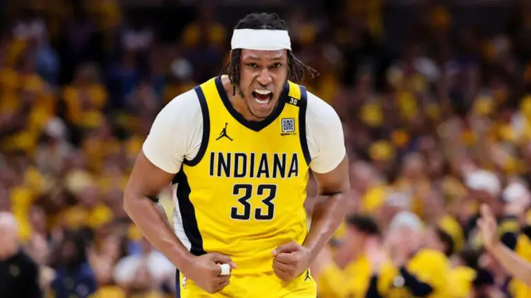 Bucks introduce Myles Turner: Milwaukee big man explains decision to leave Pacers after reaching NBA Finals