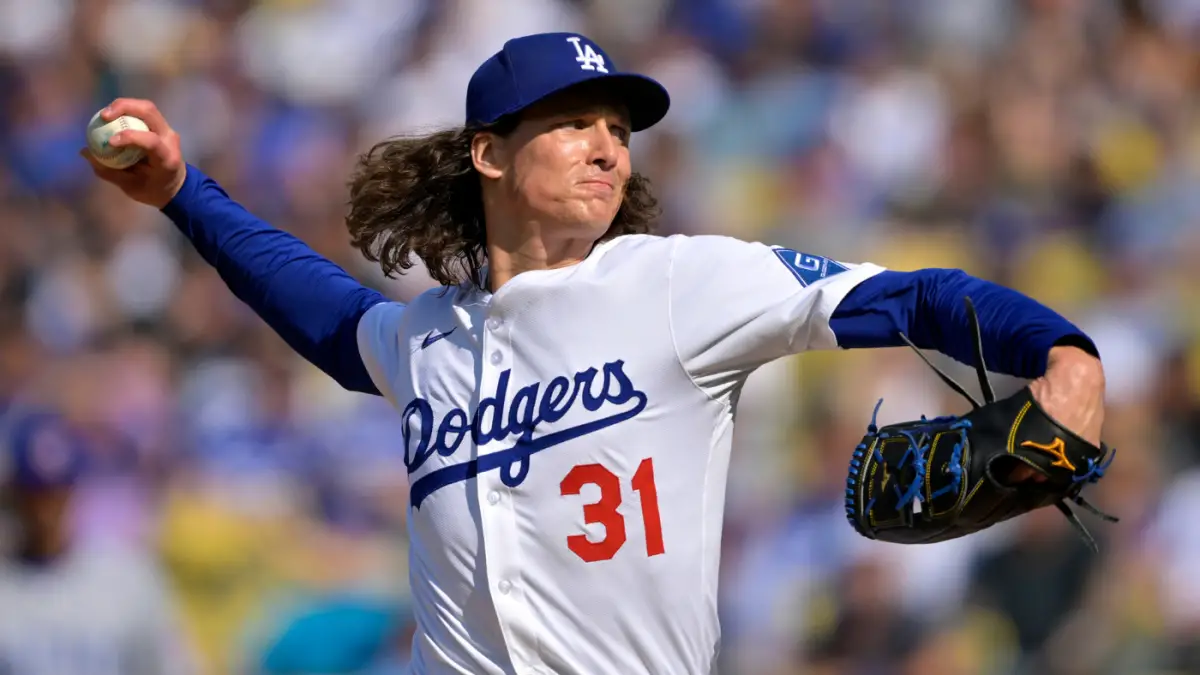 Dodgers get huge rotation help with Tyler Glasnow set to return from injury to start Wednesday vs. Brewers