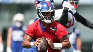 Giants name Russell Wilson QB1; NFL Day 1 training camp takeaways; predicting MLB trade deadline deals