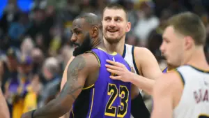 LeBron James reportedly met with Nikola Jokić's agent about a new league -- so what does he have to gain?