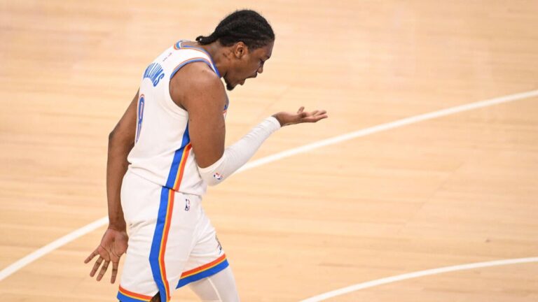 Thunder star Jalen Williams says he played with a torn ligament in his wrist throughout playoff run