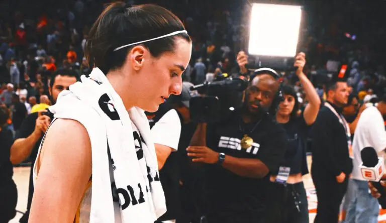 WNBA Star Caitlin Clark Leaves Fever's Win In Boston With Apparent Leg Injury
