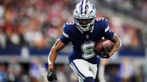 Cowboys' All-Pro returner KaVontae Turpin arrested, faces weapon, marijuana charges months after signing deal