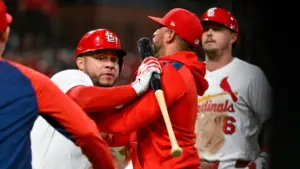 Cardinals' Willson Contreras suspended six games after throwing bat toward umpire during heated ejection