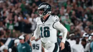 Eagles backup QB Tanner McKee dominates preseason opener; Chargers lose Pro Bowl LT for entire season