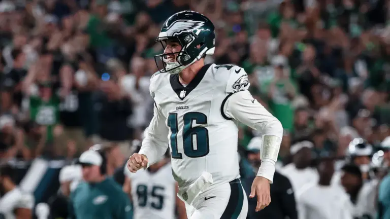 Eagles backup QB Tanner McKee dominates preseason opener; Chargers lose Pro Bowl LT for entire season