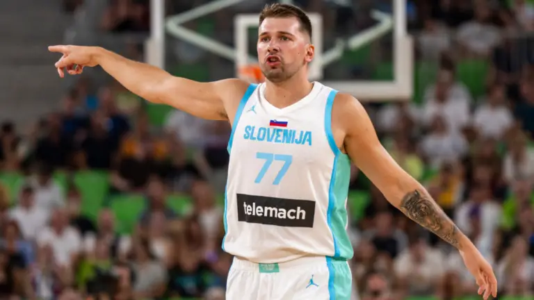 EuroBasket 2025: Luka Dončić makes history with rare triple-double in Slovenia's win over Belgium