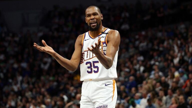 Kevin Durant not expected to get contract extension offer 'close to the max' from Rockets, per report