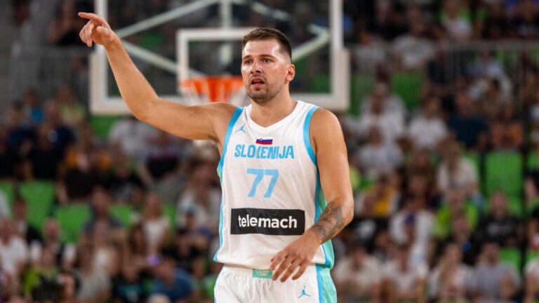 Lakers' Rob Pelinka, Jeanie Buss visit Luka Dončić ahead of EuroBasket opener