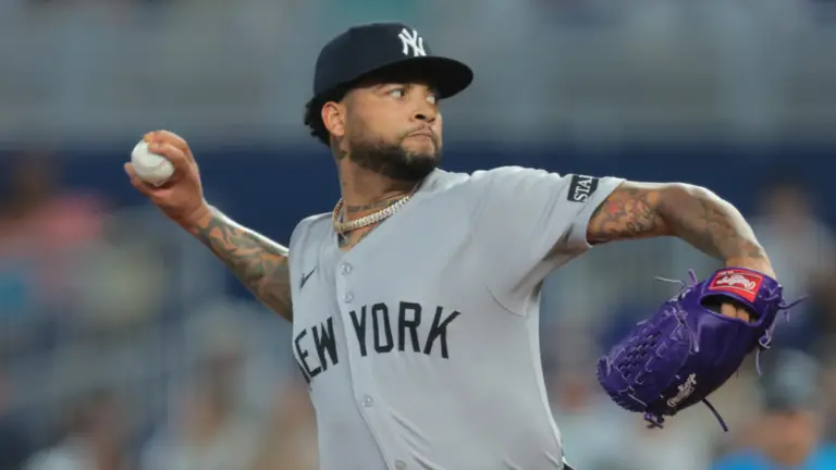 Yankees swept by Marlins for first time in franchise history as Luis Gil struggles in season debut