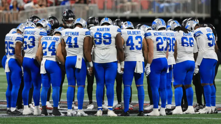 Morice Norris injury: Lions safety in concussion protocol but 'doing well' after scary hit vs. Falcons