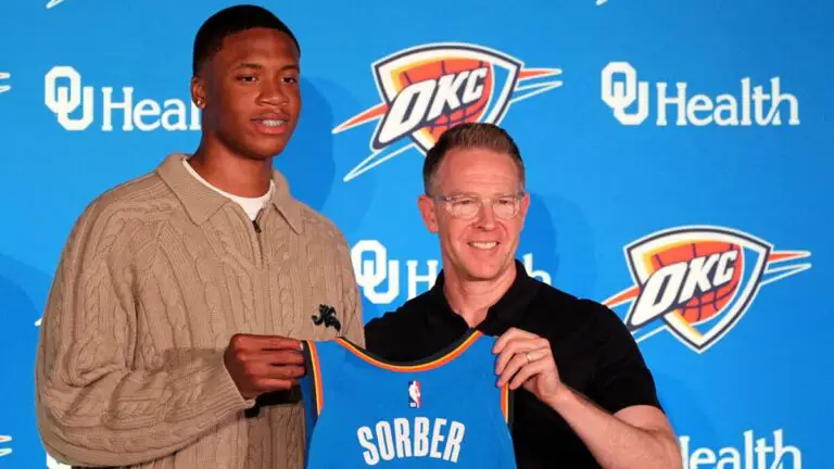 Thunder 2025 first-round pick Thomas Sorber suffers torn ACL, expected to miss entire 2025-2026 season